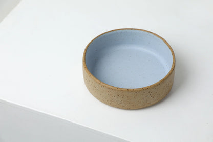 Raw+Sky blue HANDMADE CERAMIC dog bowls - European handmade dog accessories by My Wild Other