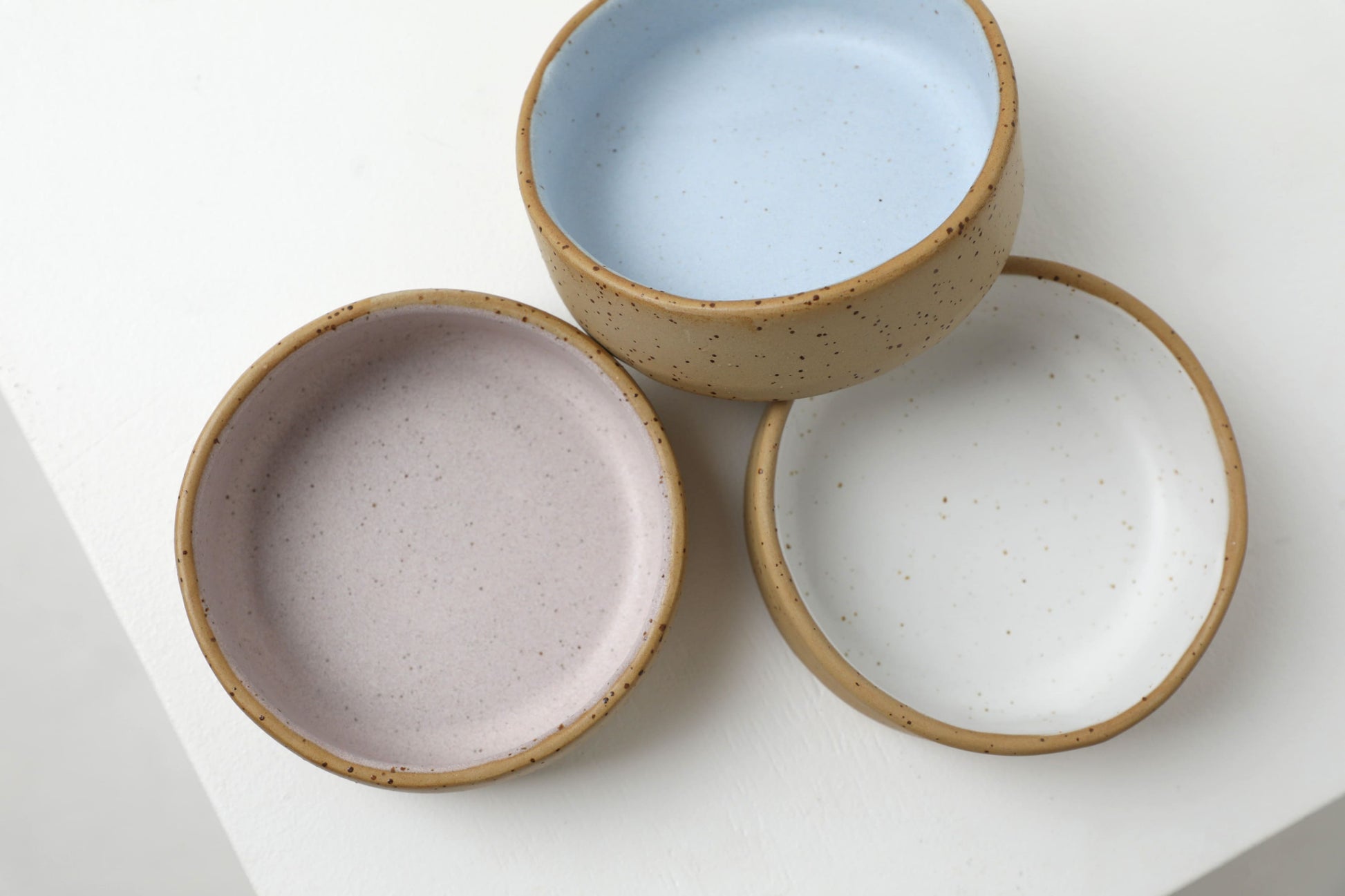 Raw+Sky blue HANDMADE CERAMIC dog bowls - European handmade dog accessories by My Wild Other